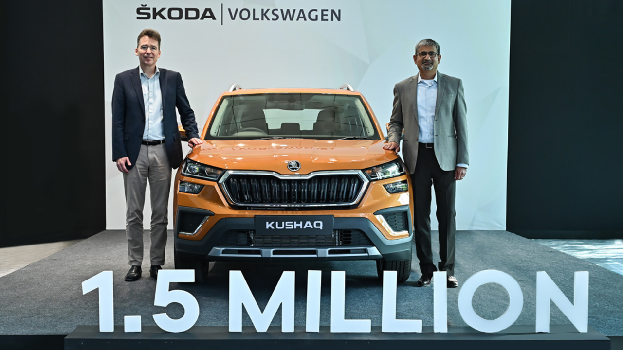 Skoda Auto Volkswagen India achieves a new milestone of 1.5 million cars  produced from India facilities - Times of India