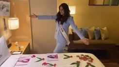 Miss Universe 2021 Harnaaz Kaur Sandhu's surprise moment in Chandigarh