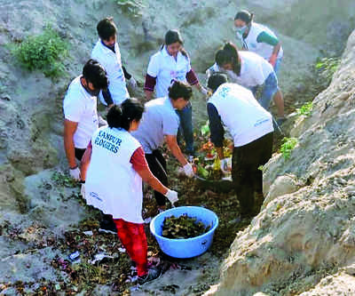 Plogging drive to be launched on Ganga bank on April 3