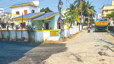 Chennai: Selaiyur man’s complaint leaves him without road