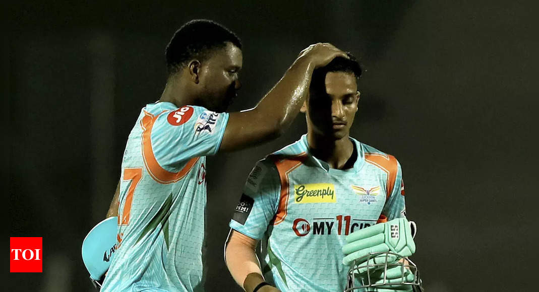 IPL 2022: Lucknow’s Evin Lewis lauds ‘confident guy’ Ayush Badoni | Cricket News – Times of India