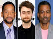 
Daniel Radcliffe says he's 'dramatically bored' of hearing opinions on Will Smith and Chris Rock's altercation
