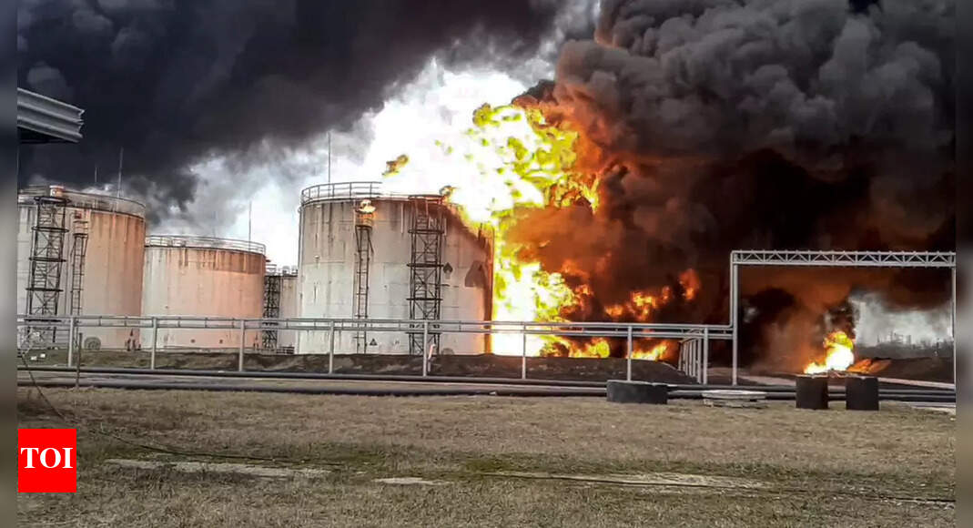 Ukraine helicopters attacked fuel depot, claims Russia