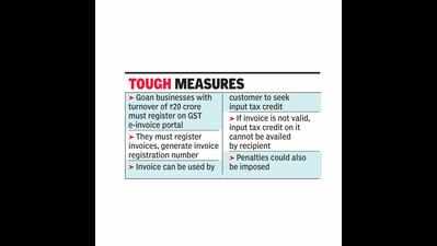 Biz with yearly turnover above Rs 20cr must generate e-invoices