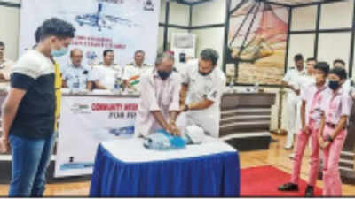 Kerala: Coast guard interacts with fishermen community