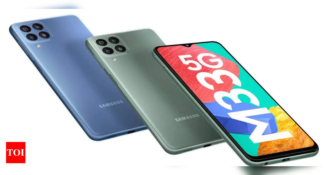 samsung galaxy m33: Samsung Galaxy M33 5G launched at Rs 18,999: Newest M-series cellphone’s specs and low cost provides – Instances of India