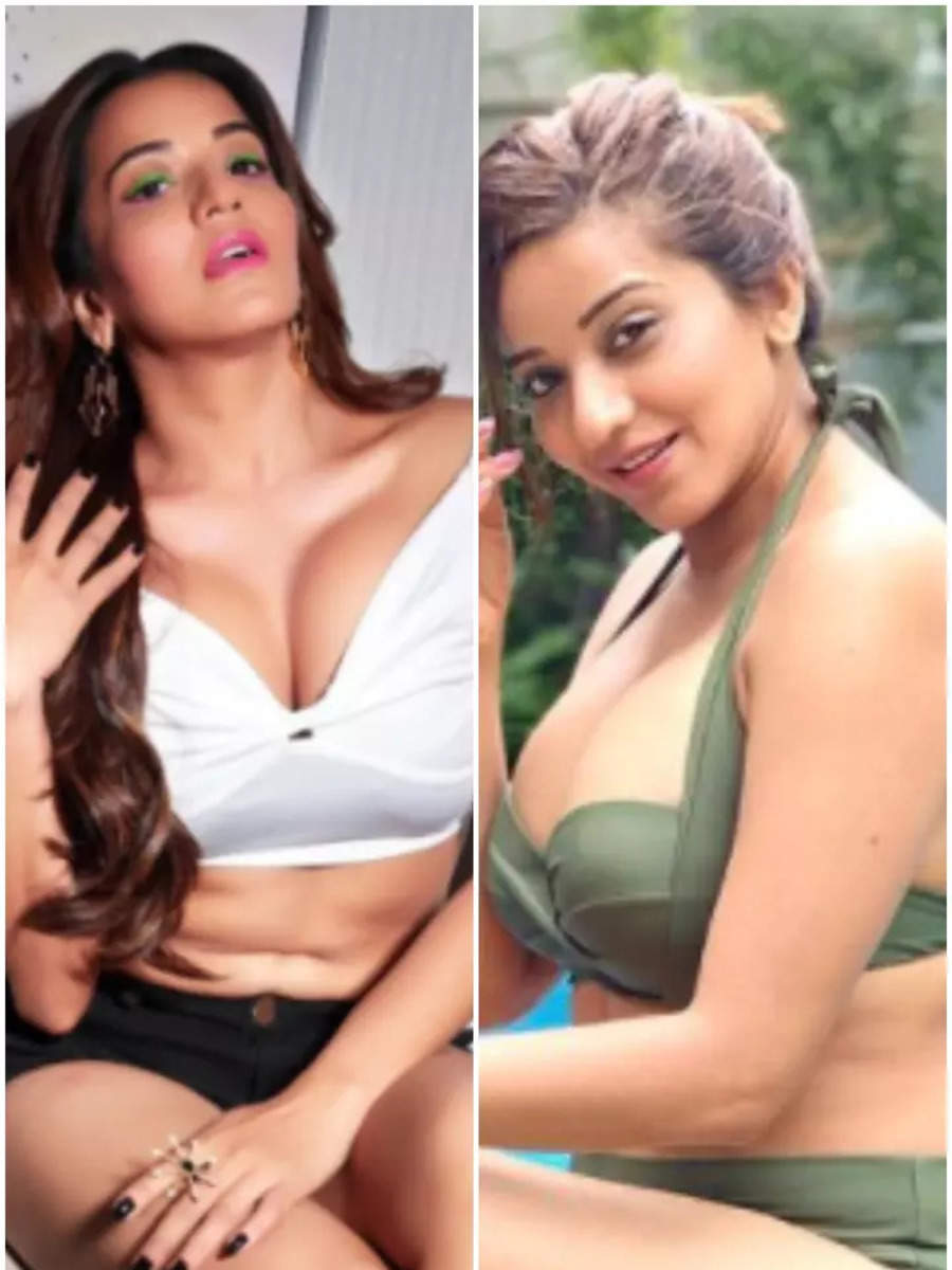 Monalisa shows her curves in THESE pics | Times of India