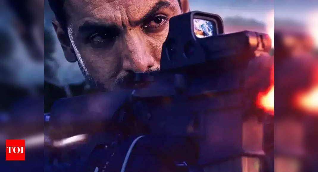 ‘Attack’ box office collection day 1: John Abraham’s actioner records a slow start with Rs 3 crore – Times of India