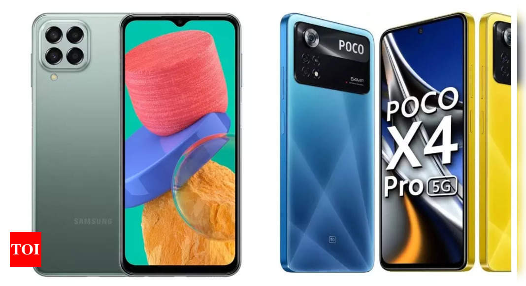 Samsung Galaxy M33 5G vs Poco X4 Professional 5G: This is how the 2 mid-range 5G smartphones evaluate – Instances of India