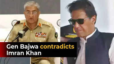 Pak army chief contradicts PM Imran Khan over US ties