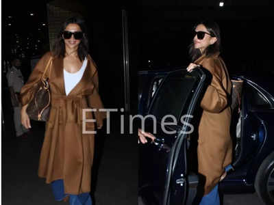 Deepika Padukone returns ‘home’ after a hectic ‘Pathaan’ shoot in Spain and a quick trip to Dubai
