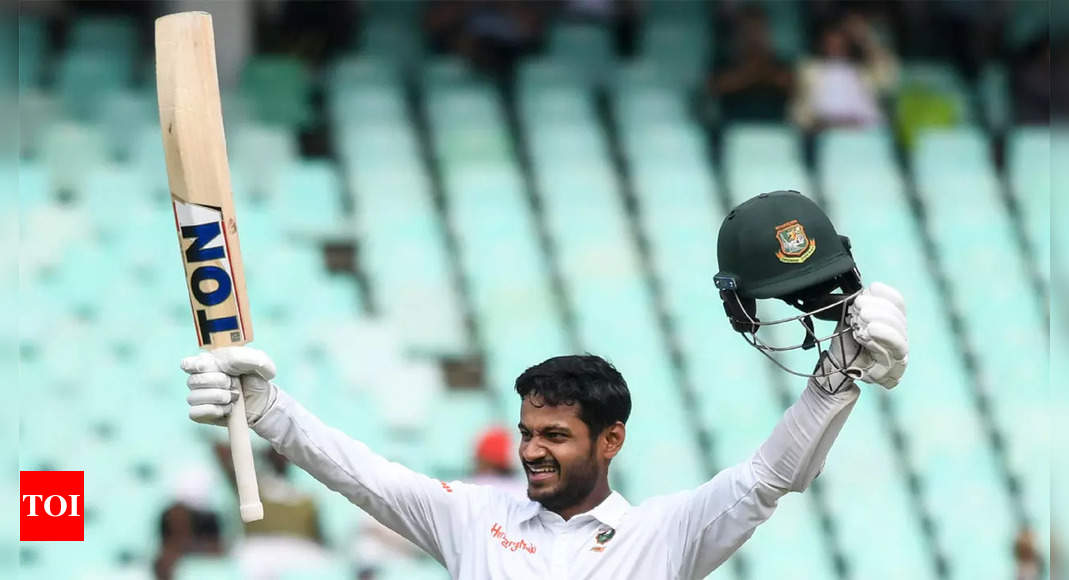 1st Test: Bangladesh’s Mahmudul defies South Africa and makes milestone century | Cricket News – Times of India
