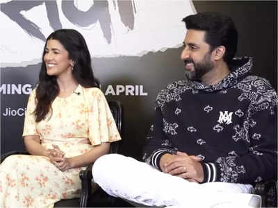 Abhishek Bachchan and Nimrat Kaur: When you're an actor you can be an  astronaut, an engineer or anyone you like – Exclusive! | Hindi Movie News -  Times of India