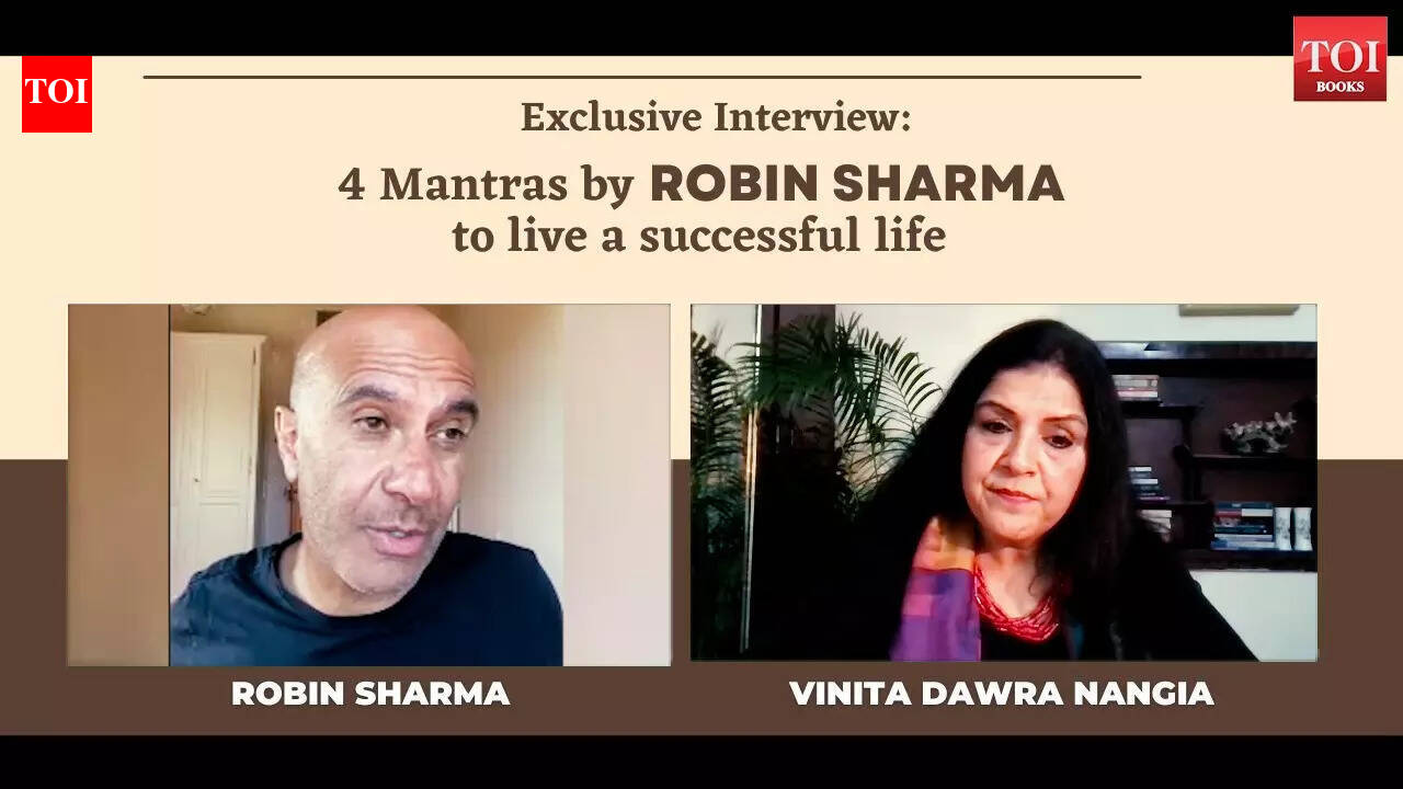 robin sharma: Robin Sharma's 4 mantras to live a successful life