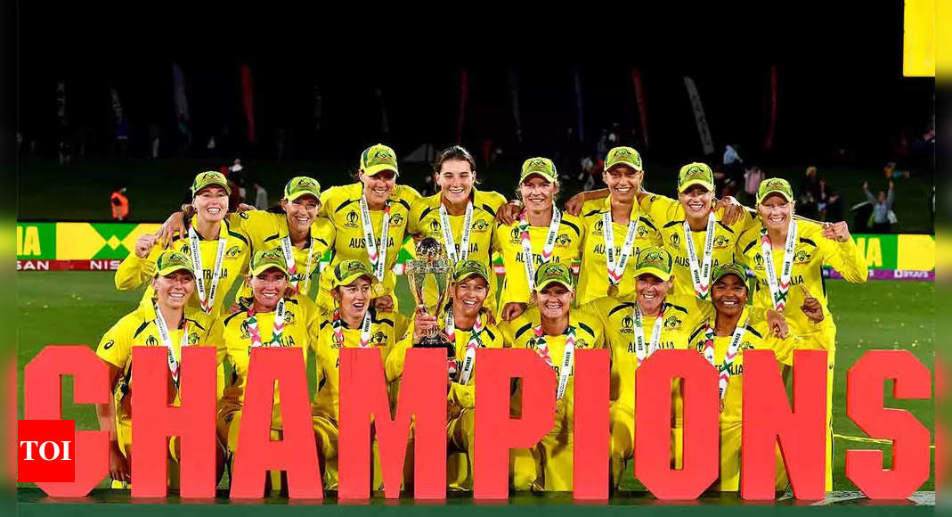Women’s World Cup final, Australia vs England: Riding on Alyssa Healy special, Australia annex record-extending seventh title | Cricket News – Times of India
