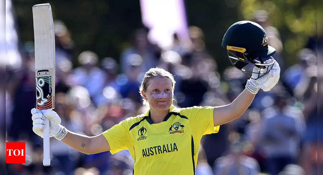ICC Women’s World Cup 2022: Australia’s Alyssa Healy named ‘Player of the Tournament’ | Cricket News – Times of India