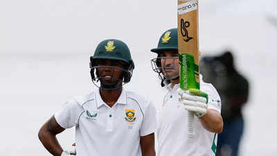 1st Test, Day 4: Dean Elgar hits half-century again as South Africa stretch lead