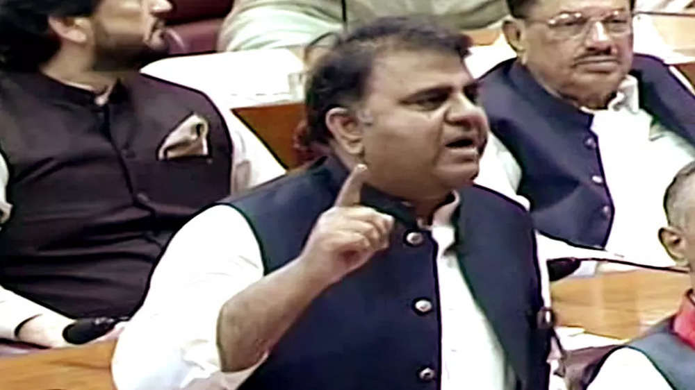 1:00 pm:  Pakistan Minister for information and broadcasting Fawad Hussain speaks on the no-confidence motion against Prime Minister Imran Khan at the National Assembly​