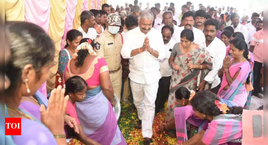 Andhra Pradesh minister Peddireddy Ramachandra Reddy inaugurates new ...