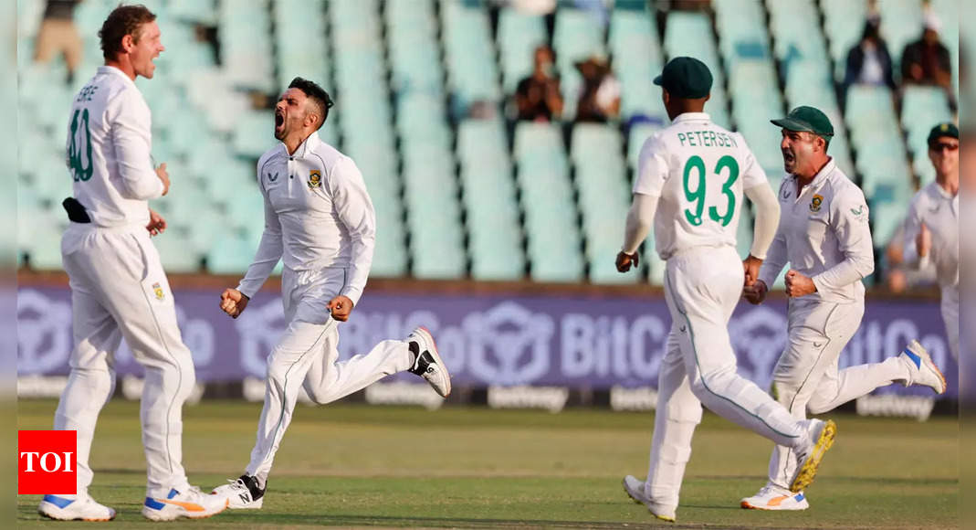 1st Test: Bangladesh 11/3 in pursuit of 274 against South Africa | Cricket News – Times of India