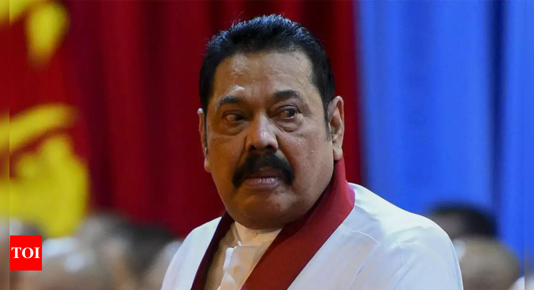 Sri Lanka Prime Minister’s office refutes reports of Mahinda Rajapaksa’s resignation – Times of India