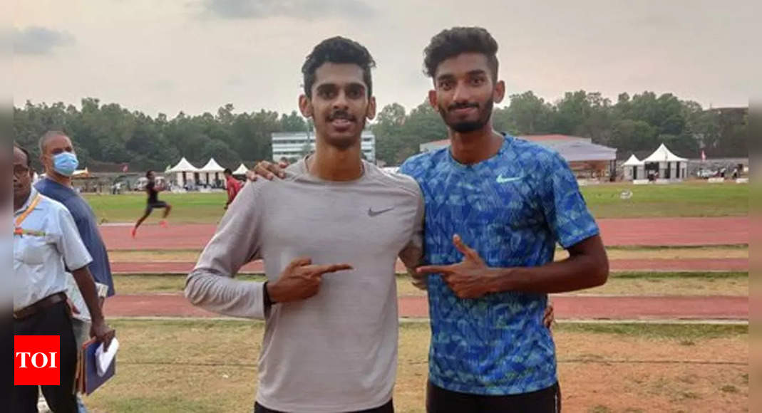 sreeshankar:  Aldrin beats Sreeshankar for long jump gold but his performance will not be counted for records | More sports News – Times of India