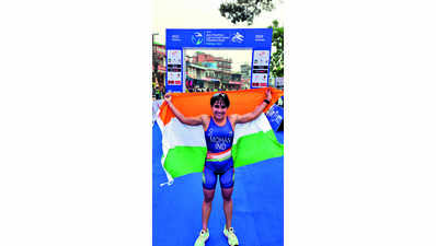 Triathlete Pragnya Mohan defends South Asia crown