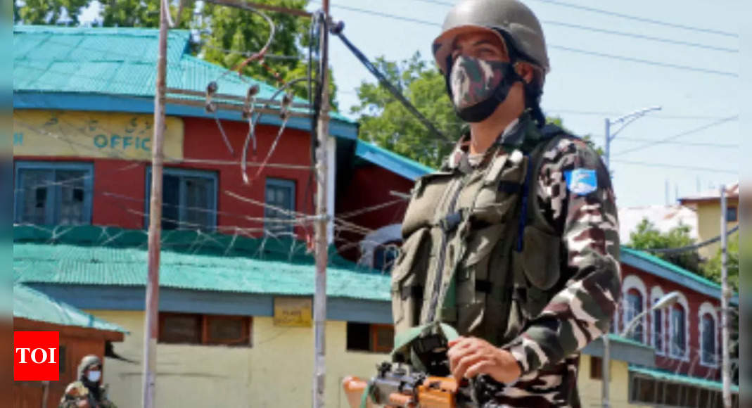 loc:   Terrorist hideout busted near LoC in Jammu and Kashmir’s Poonch, huge cache of arms seized | India News – Times of India