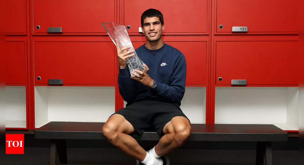 Teen star Carlos Alcaraz beats Casper Ruud to become youngest Miami Open men’s champion | Tennis News – Times of India