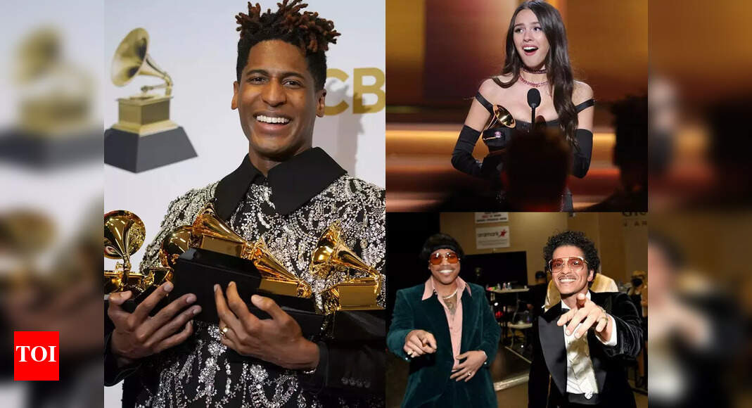 64th Annual GRAMMY Awards(2022): Jon Batiste and Olivia Rodrigo Wins Top  Honours