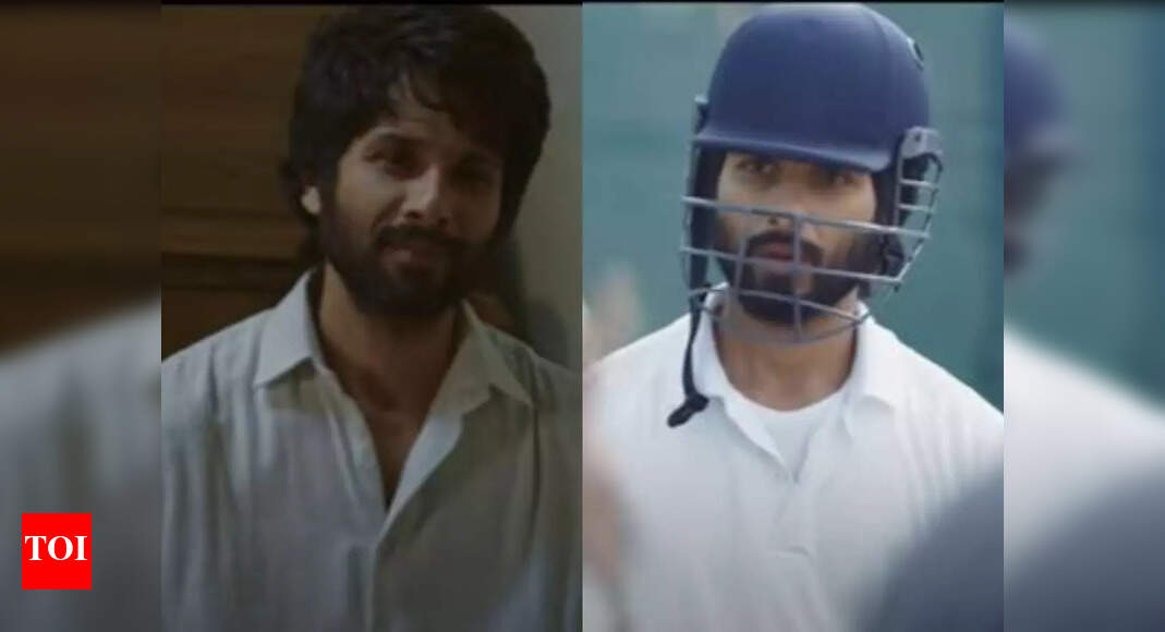 ‘Jersey’ second trailer Shahid Kapoor promises an emotional ride as he