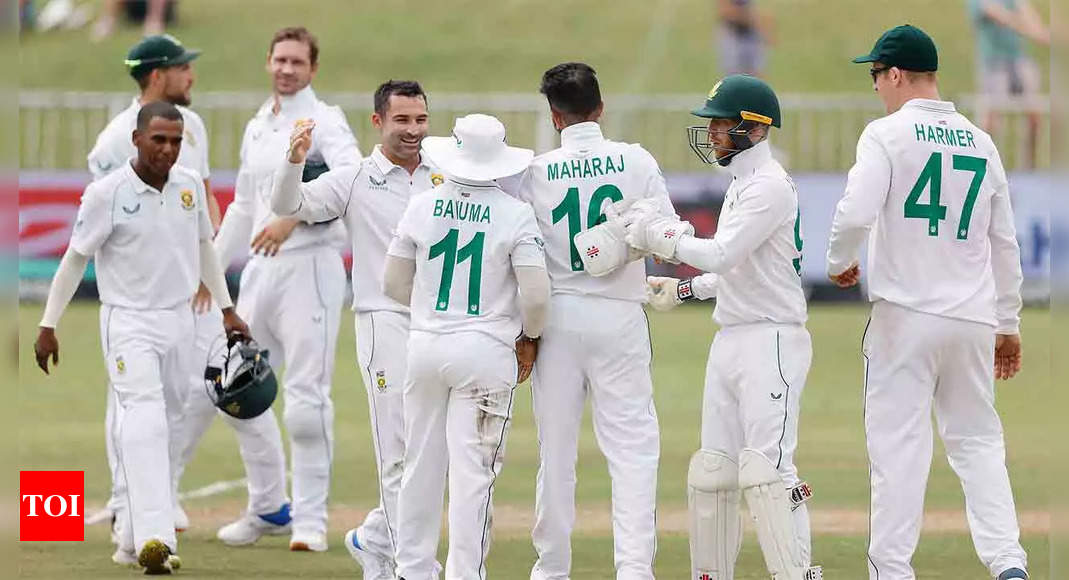 1st Test: South Africa thrash Bangladesh by 220 runs | Cricket News – Times of India