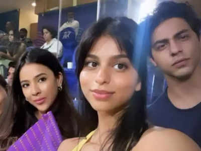 Aryan Khan gets trolled for his ‘no smile’ look at the cricket match, netizens say ‘Money can’t buy happiness’