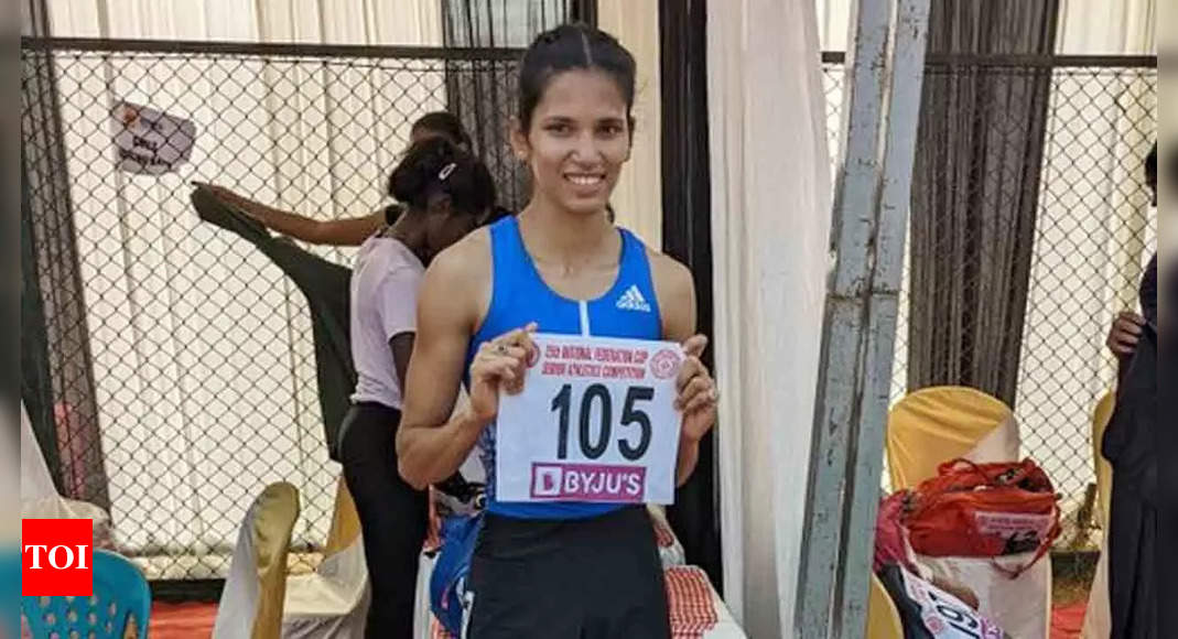 Jyothi wins 100m hurdles gold but misses NR due to wind-aided effort | More sports News – Times of India