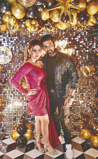 Oindrilla, Ankush happy that her b’day bash went so well