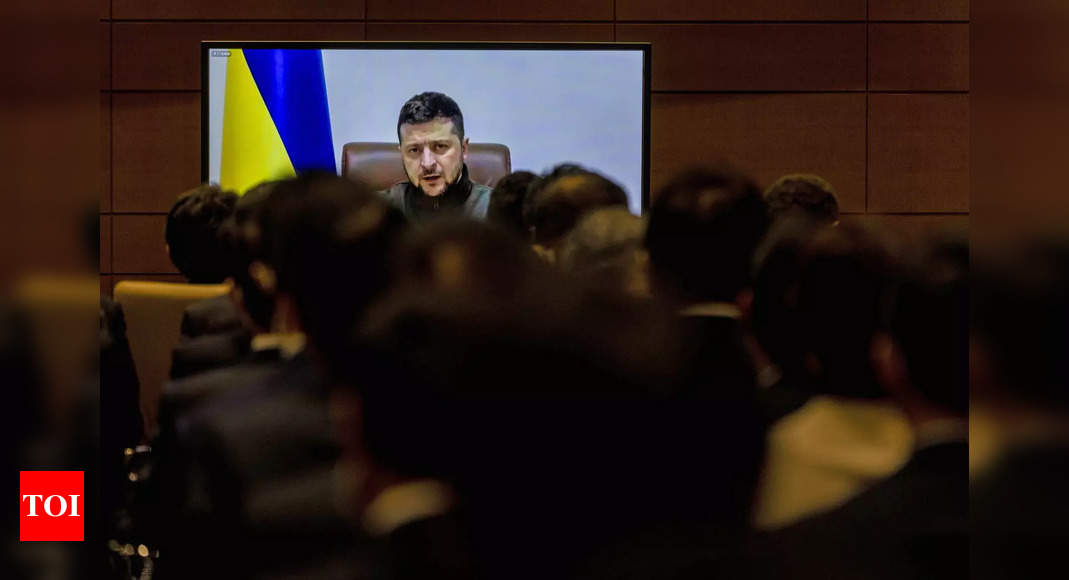 Ukraine’s president to address UN Security Council on war – Times of India
