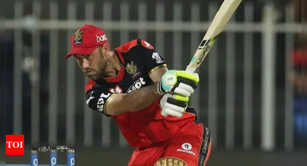 IPL 2022: Glenn Maxwell to be available for RCB’s campaign from April 9 | Cricket News – Times of India