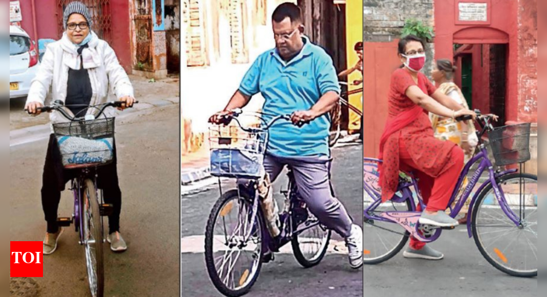 Cycling Adds Wings To Dreams As Seniors Master The Balancing Act