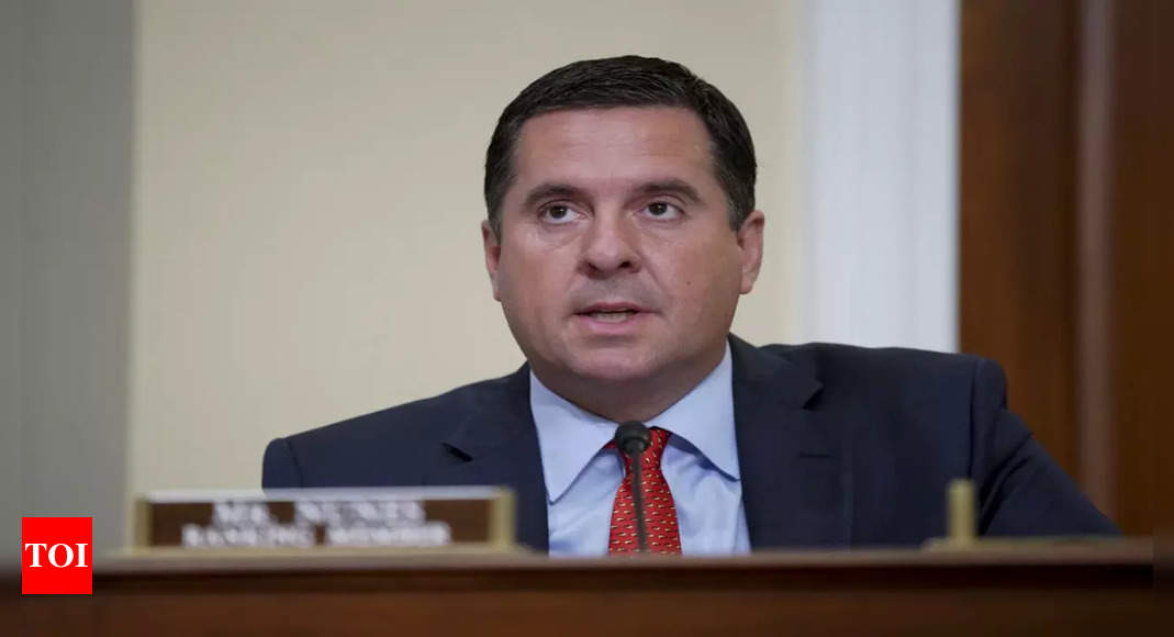 trump:  Election will fill the US House seat left by Donald Trump ally Republican Rep. Devin Nunes – Times of India