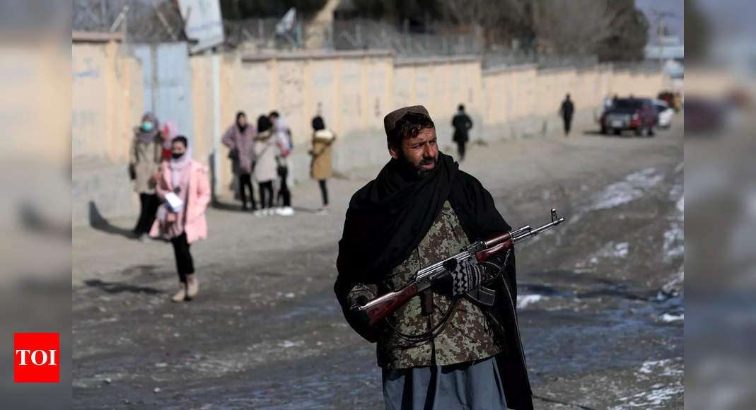 taliban:  Taliban claims of restraining Islamic State’s violent activities in Afghanistan – Times of India