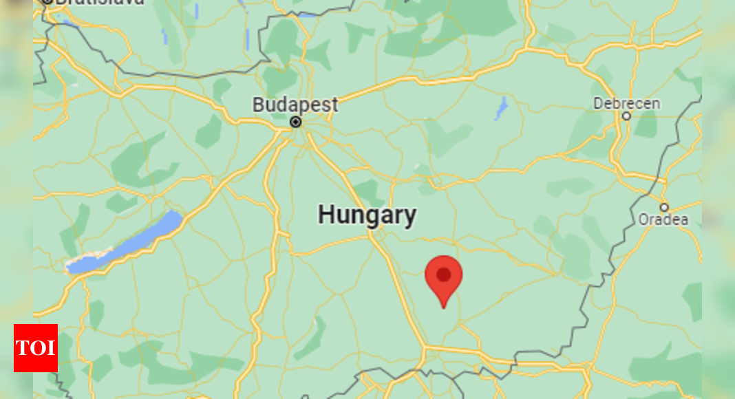 Several killed as truck crashes into train in Hungary – Times of India