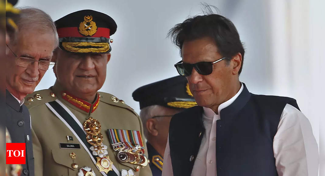imran khan:  Pakistan’s military leadership refutes Imran Khan’s claims of ‘foreign conspiracy’ – Times of India