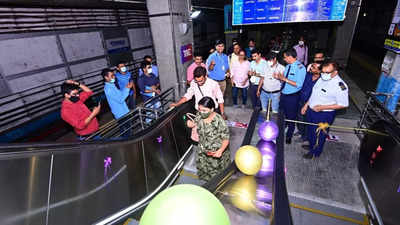 Kolkata: Shyambazar Metro station gets new escalators