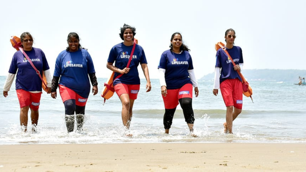 Goa’s women lifeguards