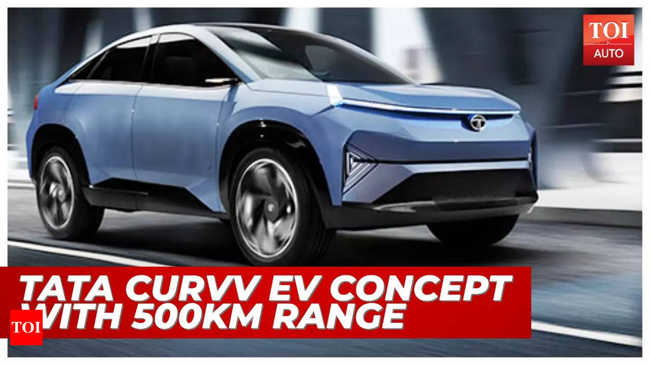 Tata Curvv coupe SUV nears production, what to expect - Times of India