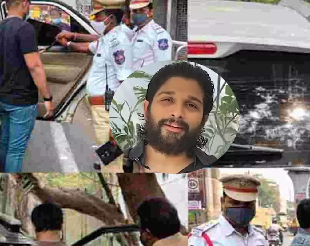 
Allu Arjun gets fined by Hyderabad Police for violating traffic rules. Deets inside
