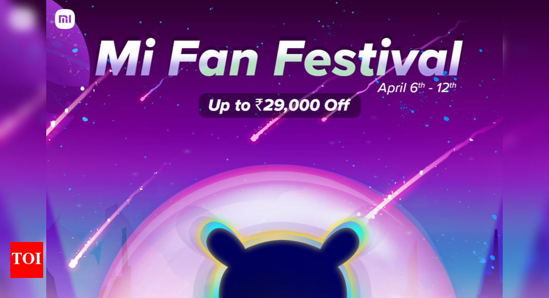 mi fan festival:  Mi Fan Festival 2022 is now live: Checkout deals and discounts on smartphones, laptops and TVs – Times of India