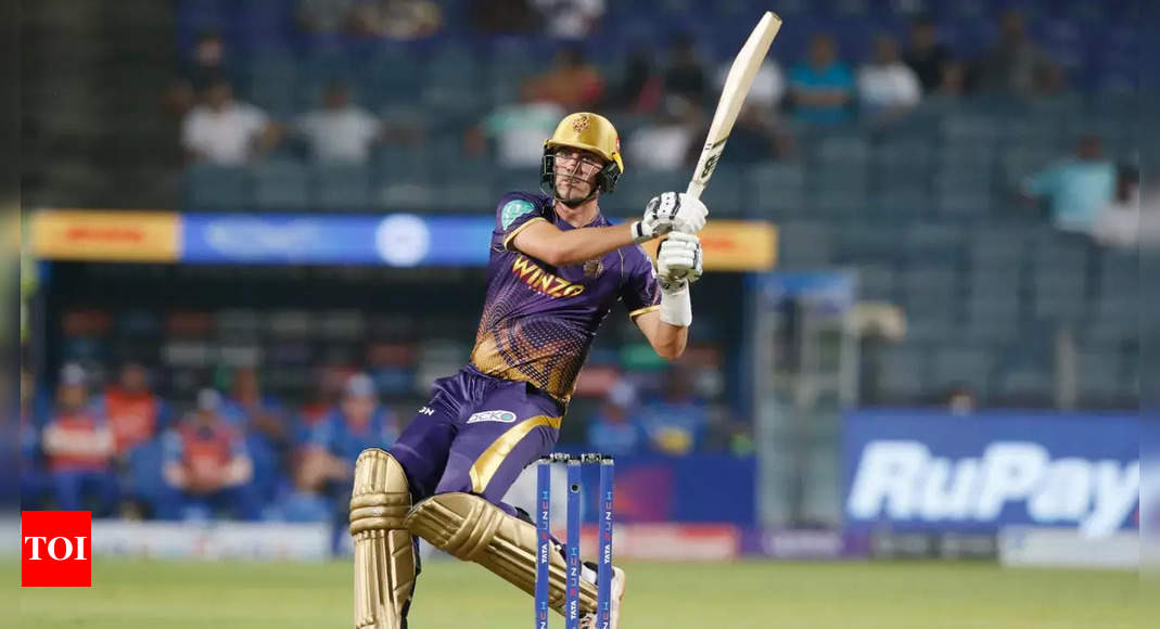Pat Cummins hits joint-fastest IPL fifty off just 14 balls, equals KL Rahul’s record | Cricket News – Times of India