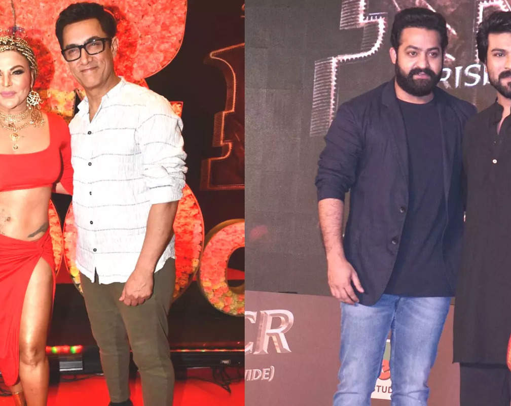 
From Aamir Khan to Rakhi Sawant, celebs grace ‘RRR’ success bash in Mumbai
