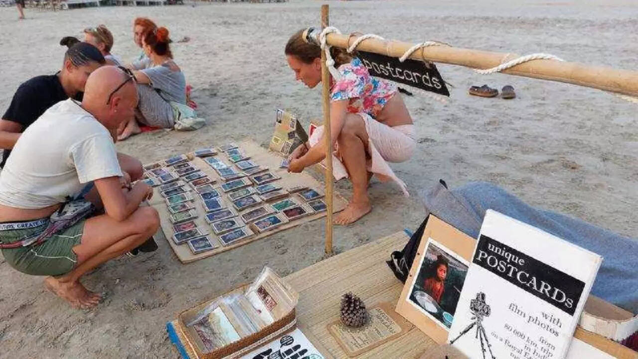 Goa Evening market by foreigners makes